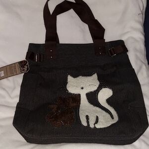 Kaukko Cat canvas bag